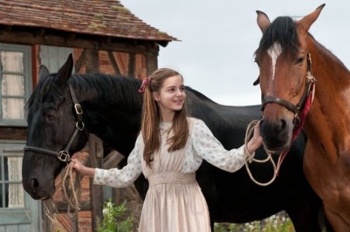Emilie and the two main horses