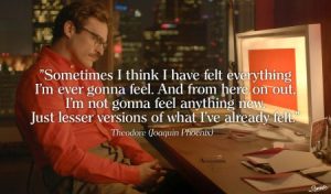 joaquin phoenix in Her film