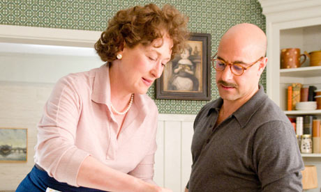 Julie and Julia - scene with Meryl Streep and Stanley Tucci