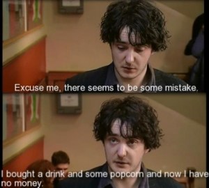 Black books tv show - cinema