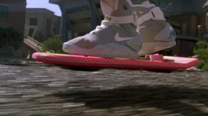 Hoverboards in Back to the Future movie
