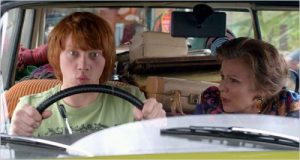Rupert Grint and Julie Walters in Driving Lessons film