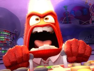Inside Out film. Anger character