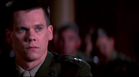 Kevin Bacon in A Few Good Men film close-up