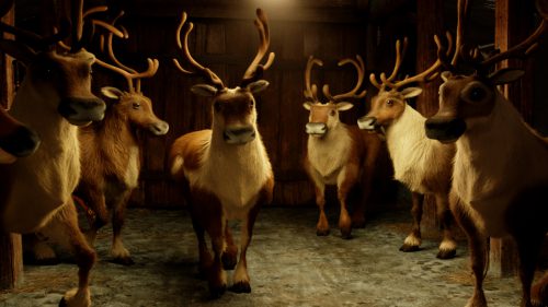 Arthur Christmas reindeers film review
