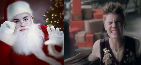 Justin Beiber as Santa Clause