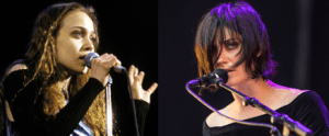Fiona Apple and Sharon Van Etten together