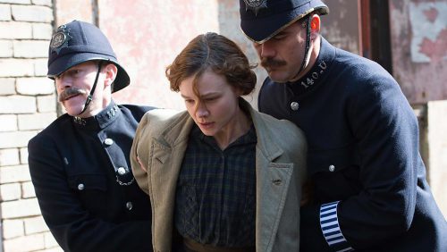 suffragette film review with Carey Mulligan arrested