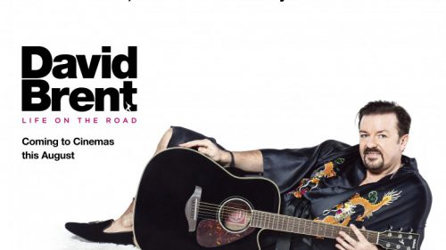 David Brent in the office life on the road poster