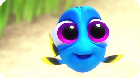 Cute baby Dory in Finding Dory film review